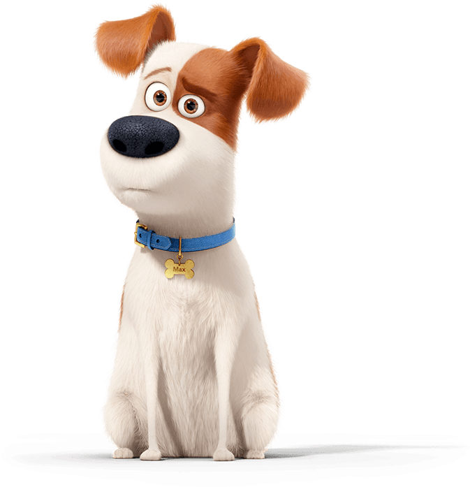 01, March 16, 2016 - Secret Life Of Pets Characters Max (1280x900), Png Download
