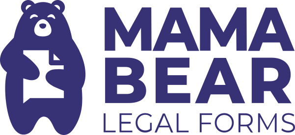 Mama Bear Legal Forms Logo (601x275), Png Download