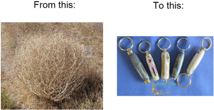 To See All Of Our Colorado Tumbleweed Products Visit - Baby Tumbleweeds By Dried Decor (480x360), Png Download