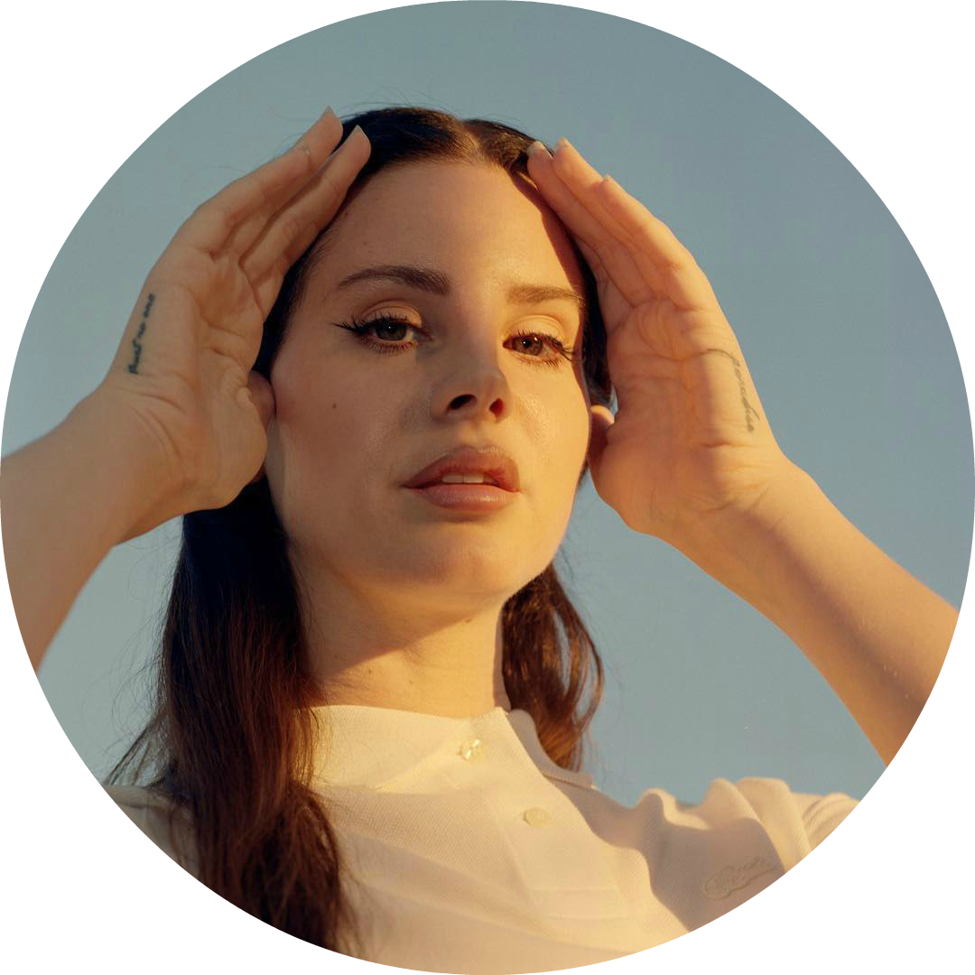 Lana Del Rey's Poetry - Lana Del Rey Matalon (1080x1080), Png Download