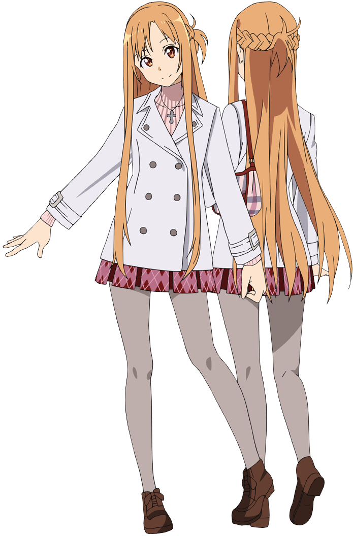 Sword Art Online Yuuki Asuna Cosplay Costume Asuna (695x1056), Png Download