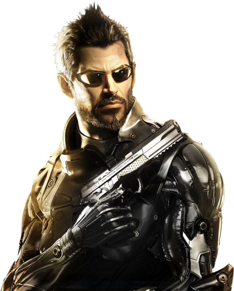 Adam Jensen Deus Ex Mankind Divided By Ivances-d90gkqn - Deus Ex Mankind Divided Playstation 4 (802x997), Png Download