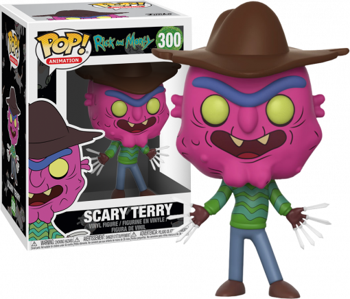 Rick And Morty Scary Terry Funko Pop Vinyl Figure - Scary Terry Funko Pop (510x436), Png Download
