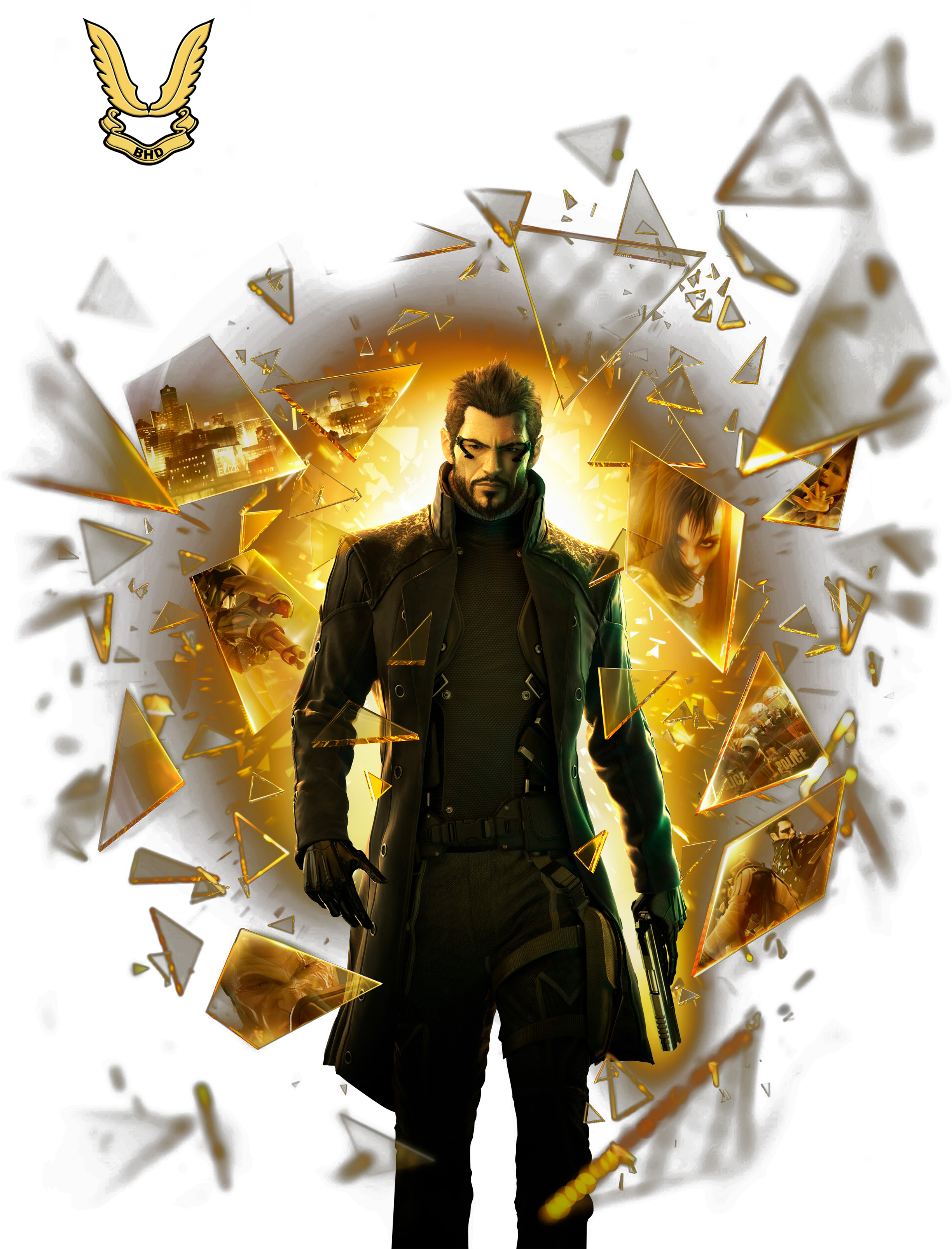 Human Revolution - Deus Ex Human Revolution Original Soundtrack (2700x3377), Png Download