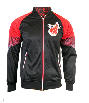 Mitchell & Ness Nba Miami Heat Court Vision Blouse - Bluza Mitchell & Ness Nba Miami Heat Court Vision (500x375), Png Download