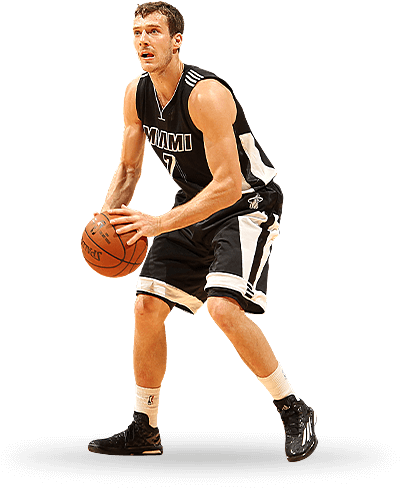 Goran, Dragic, 1, Goran Dragic - Miami Heat Players Png (440x700), Png Download