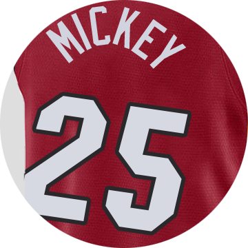 Miami Heat Josh Richardson - Jordan Mickey (360x360), Png Download