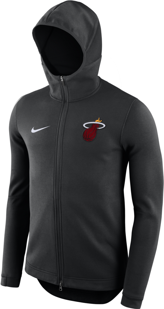 Miami Heat Nike Therma Flex Showtime - Milwaukee Bucks Showtime Jacket (1024x1024), Png Download