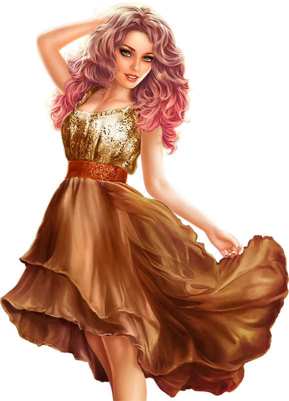 Tubes 3d Artist Alex Prihodko - Prihodko Woman (578x800), Png Download