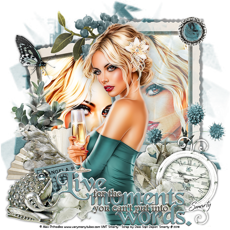 Alex Prihodko - Stolní Hodiny Marseille S Patinou - 25*4*18 Cm (750x750), Png Download