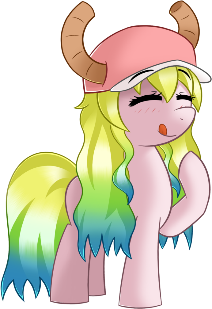 Sykobelle, Lucoa, Miss Kobayashi's Dragon Maid, Ponified, - Mlp Miss Kobayashi's Dragon Maid (717x1024), Png Download