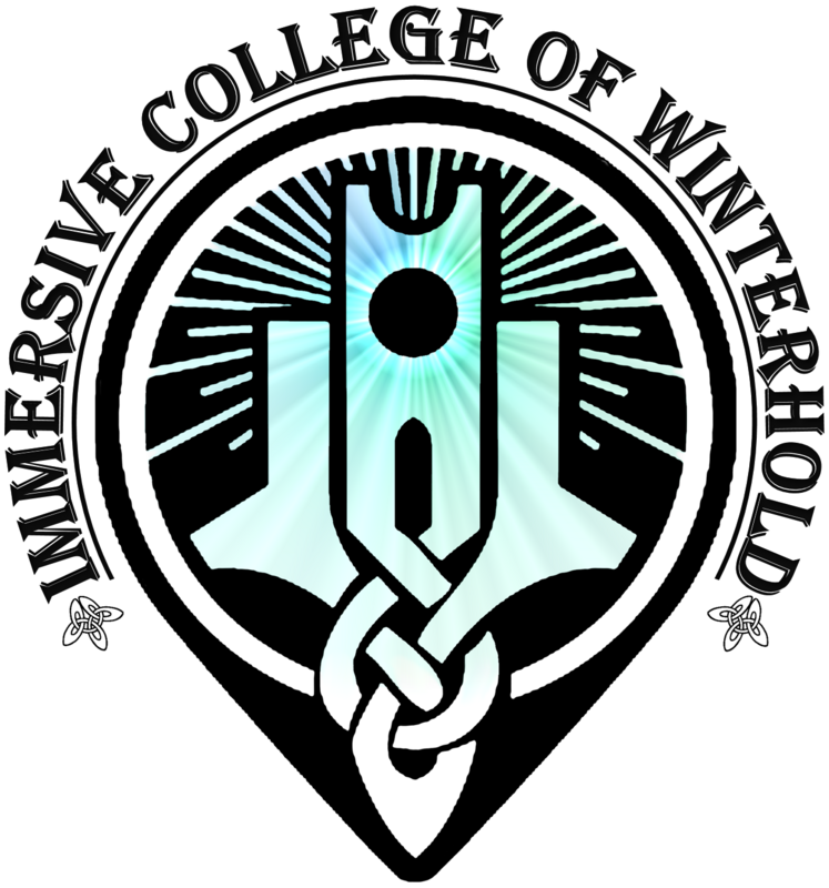 Immersive College Of Winterhold At Skyrim Special Edition - College Of Winterhold Logo (747x800), Png Download