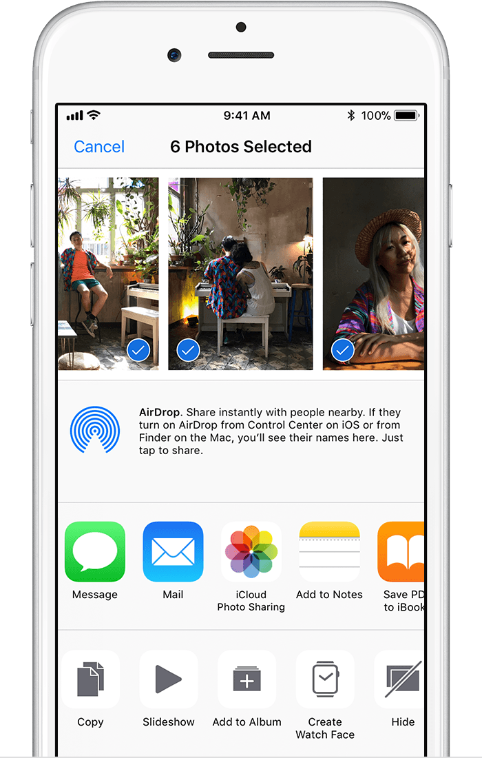 Add Photos And Videos - Airdrop (700x1100), Png Download