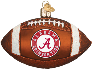 Alabama Football Ornament - Alabama Crimson Tide (387x387), Png Download