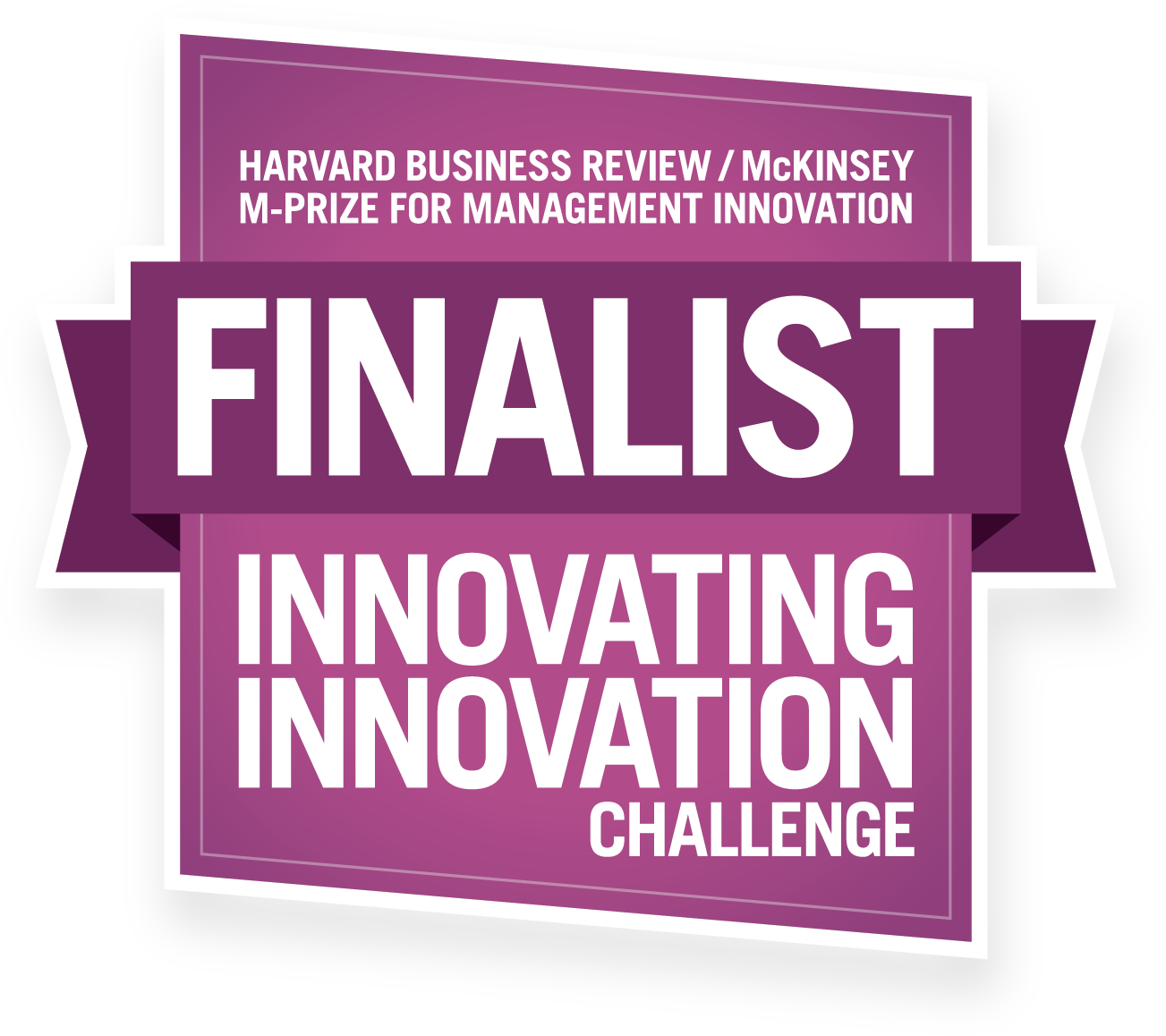 Innotribe Finalist In Hbr/mckinsey Challenge - Poster (1363x1208), Png Download