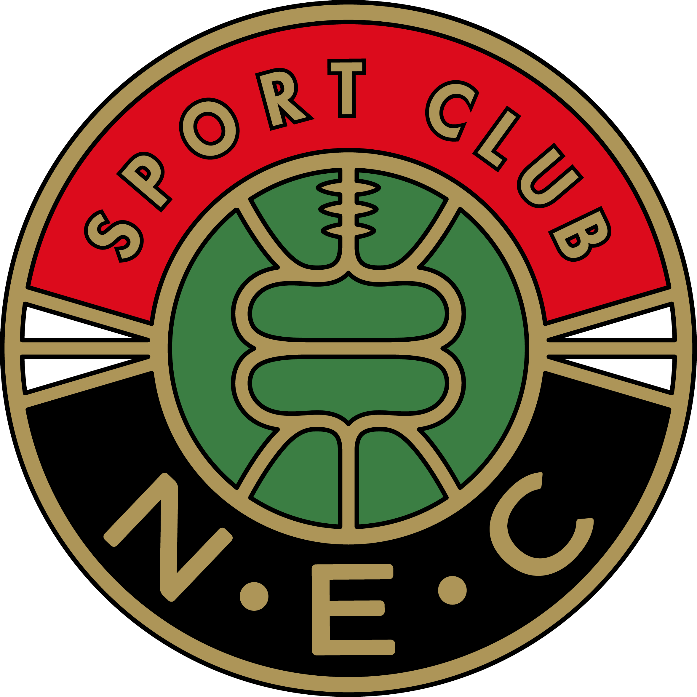 Sc Nec - Nec Nijmegen Logo (2352x2352), Png Download