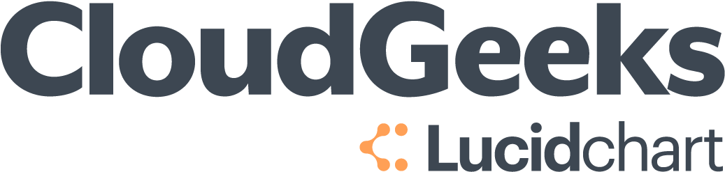 Lucidchart Cloud Geeks Logo - Red Cross Missing Type (1187x409), Png Download