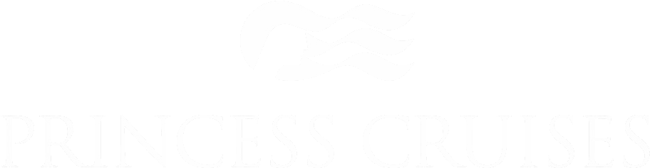 Princess Cruises White Logo (933x264), Png Download