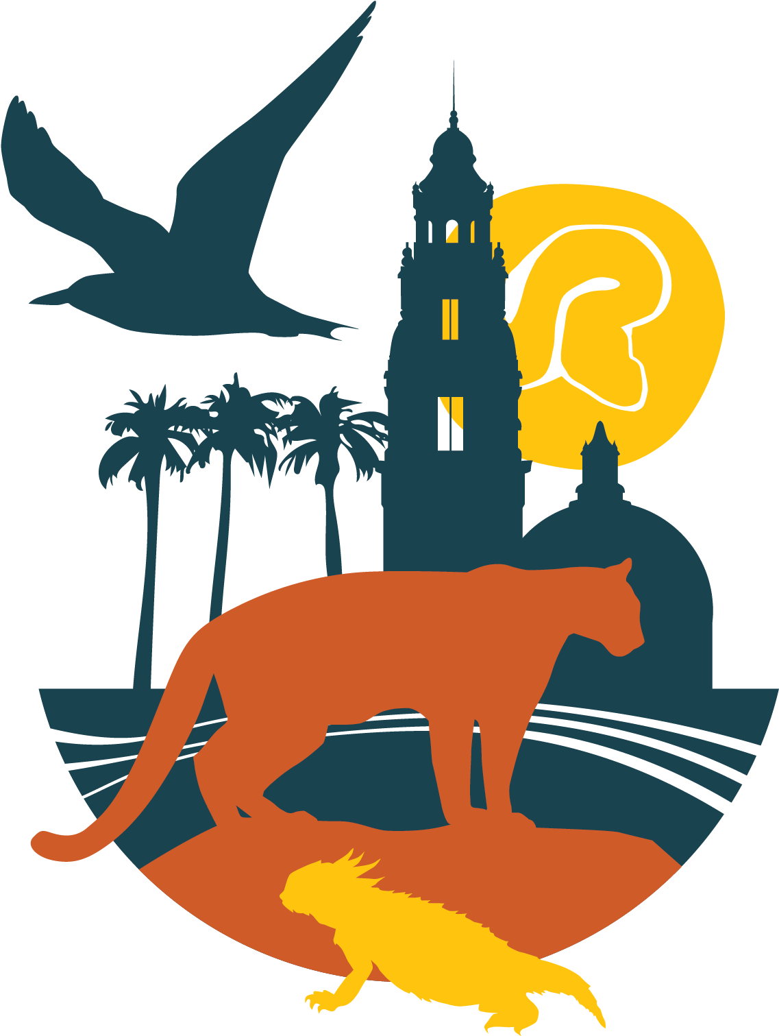 International Urban Wildlife Conference - San Diego (1346x1658), Png Download