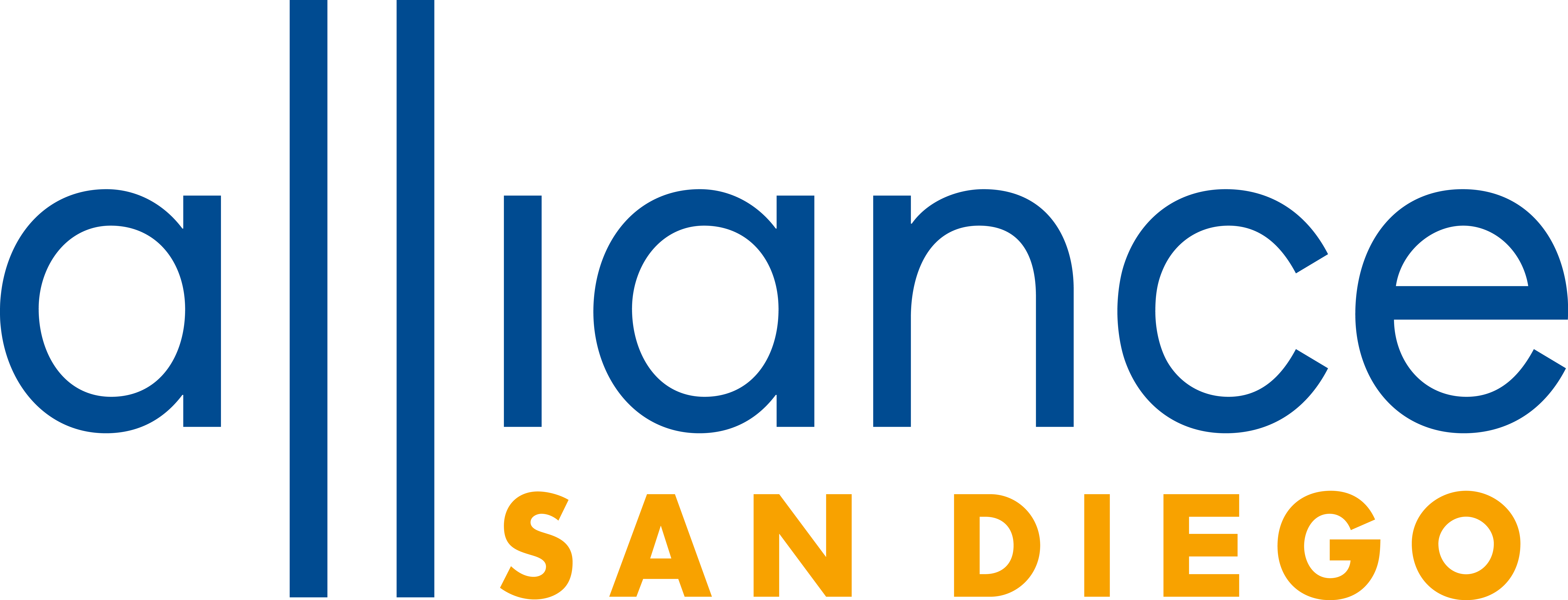 Alliance San Diego Logo (8601x3294), Png Download