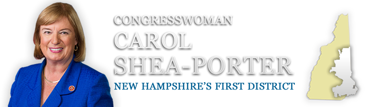 Congresswoman Carol Shea-porter - Member Of Congress (750x220), Png Download