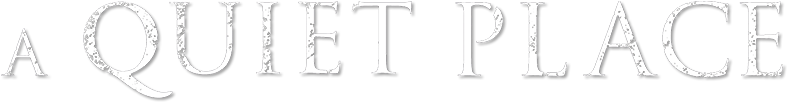 This Unique Sci-fi Horror Provides One Of The Most - Quiet Place Movie Logo (800x310), Png Download