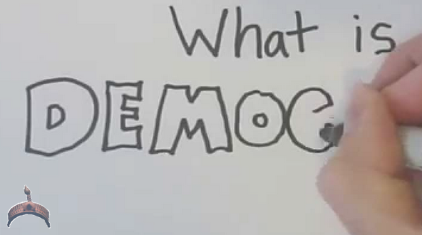 Democracy - Human (592x330), Png Download