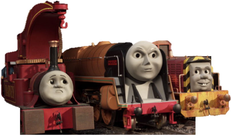 Harvey, Murdoch And Salty From Peace And Quiet (1000x750), Png Download