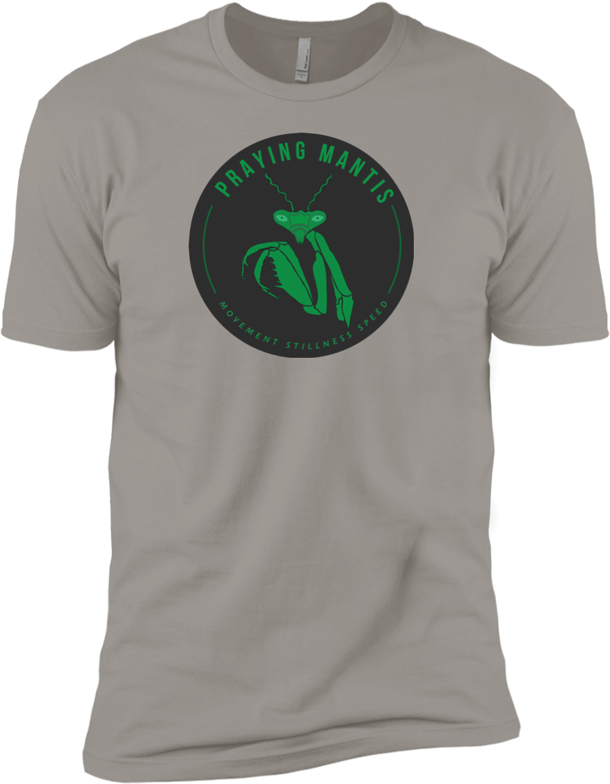 Praying Mantis Premium Short Sleeve T-shirt - Shirt (1155x1155), Png Download