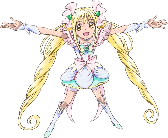 Cure Echo New Stage - Smile Precure Cure Echo (580x477), Png Download