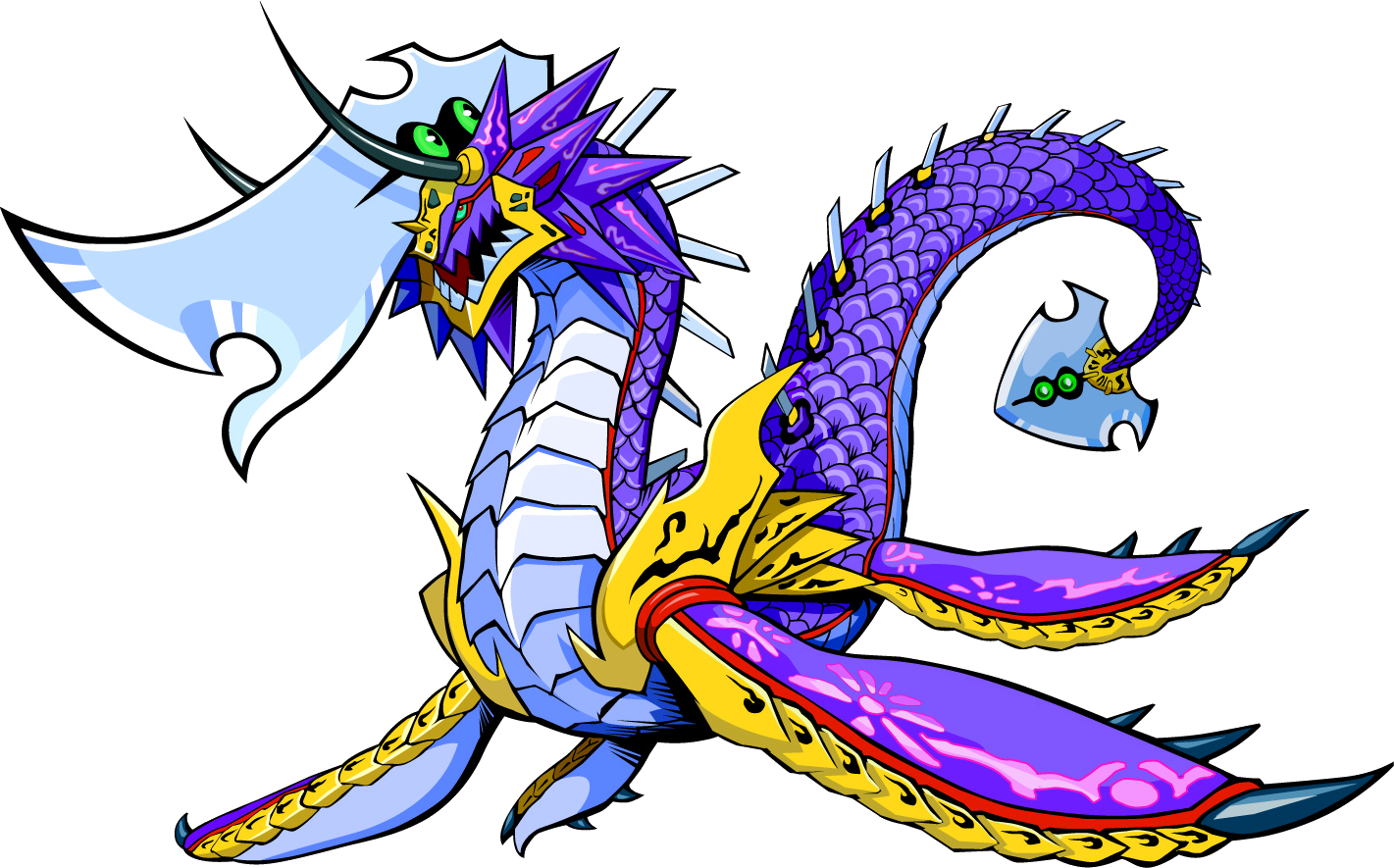 Bisharp - All Spectrobes (1421x885), Png Download