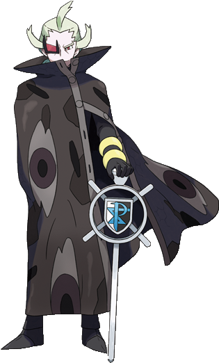Pokemon Black And White 2 Ghetsis (335x532), Png Download