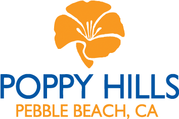 Poppy Hills Golf Logo (490x327), Png Download