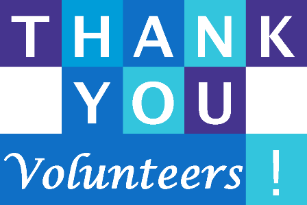 Thank You - We Appreciate Our Volunteers (448x299), Png Download