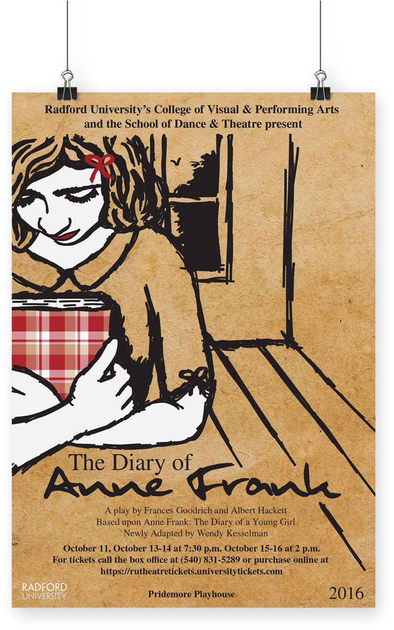 Annefrank Poster (1000x1381), Png Download