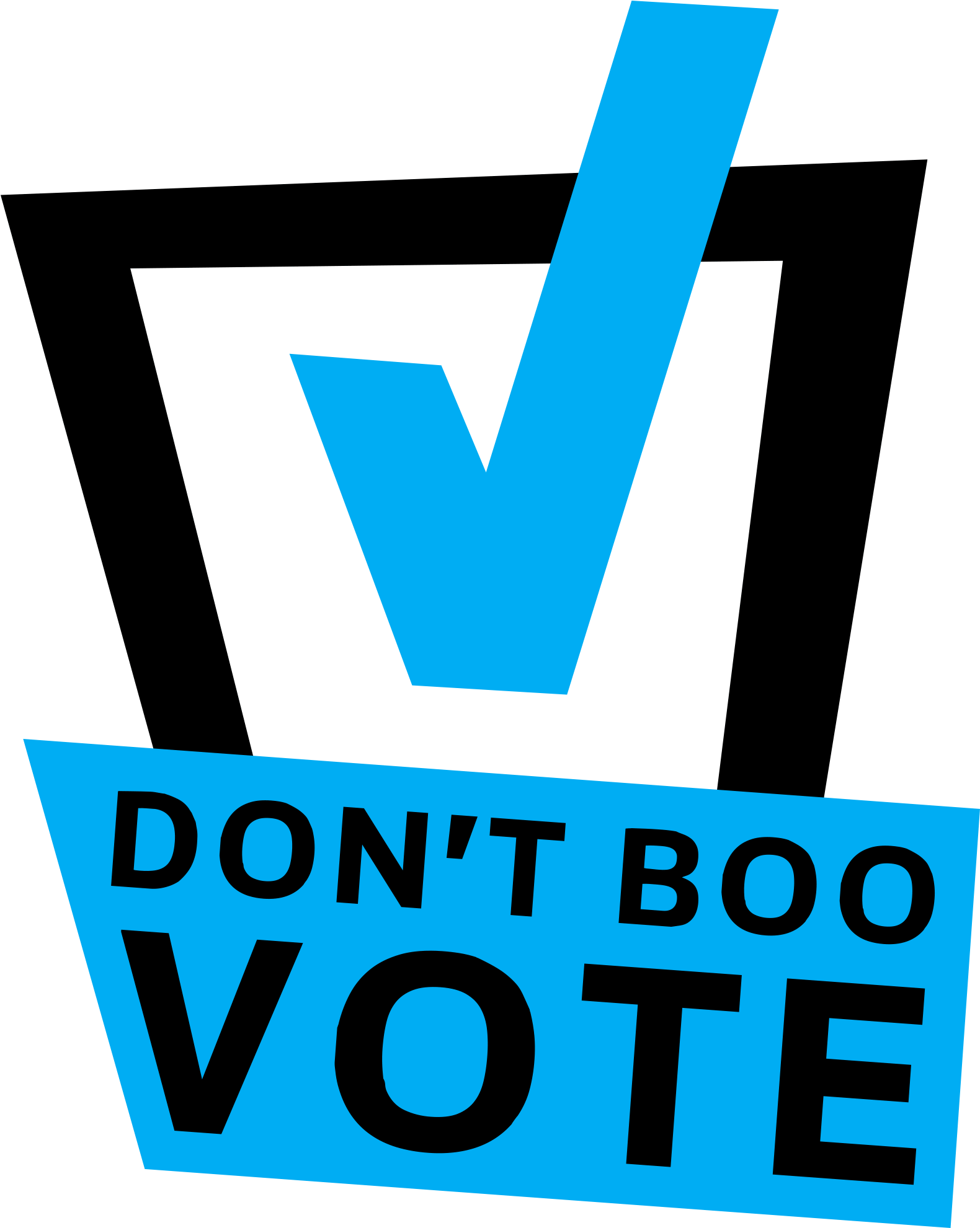 Recruiting Gotv Volunteers - Dont Boo Vote (2000x2000), Png Download