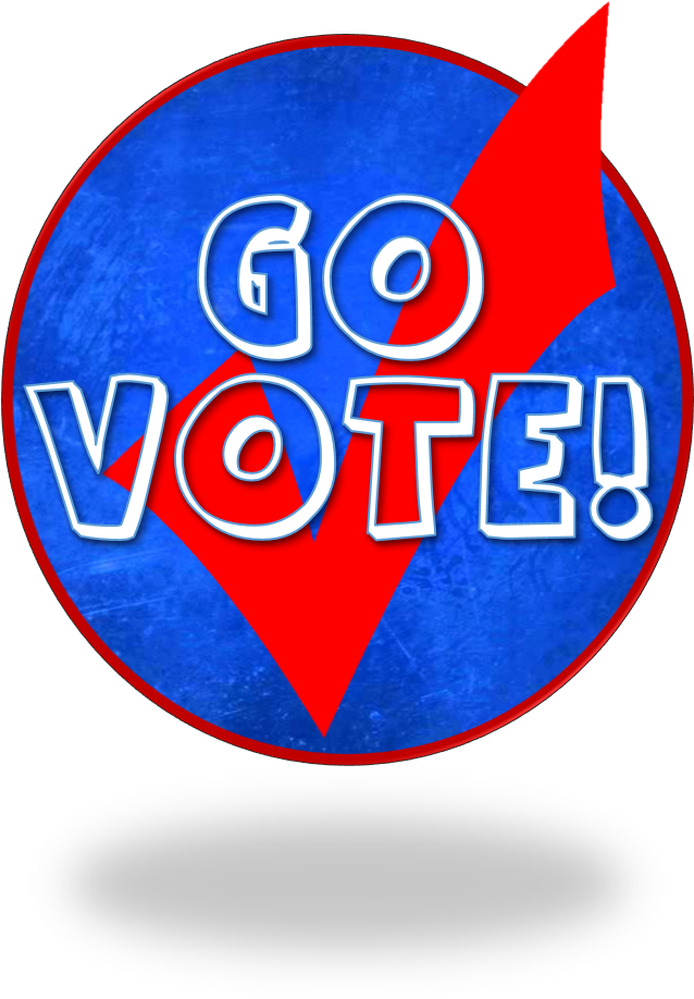 Today Is Election Day Go Vote Polls Are Open From - Gfy (649x947), Png Download