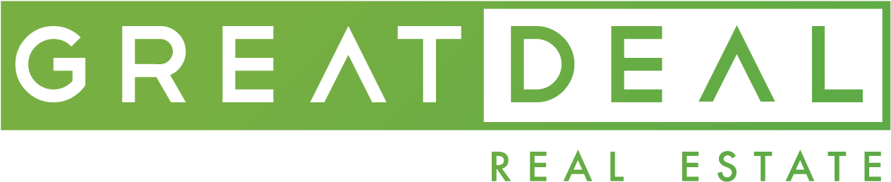 Great Deal Real Estate Brokerage Services Logo English - Great Deal Real Estate Logo (1294x291), Png Download