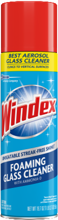 Windex Original Glass Cleaner Dual Pack: 1 Gal + 32 (480x480), Png Download