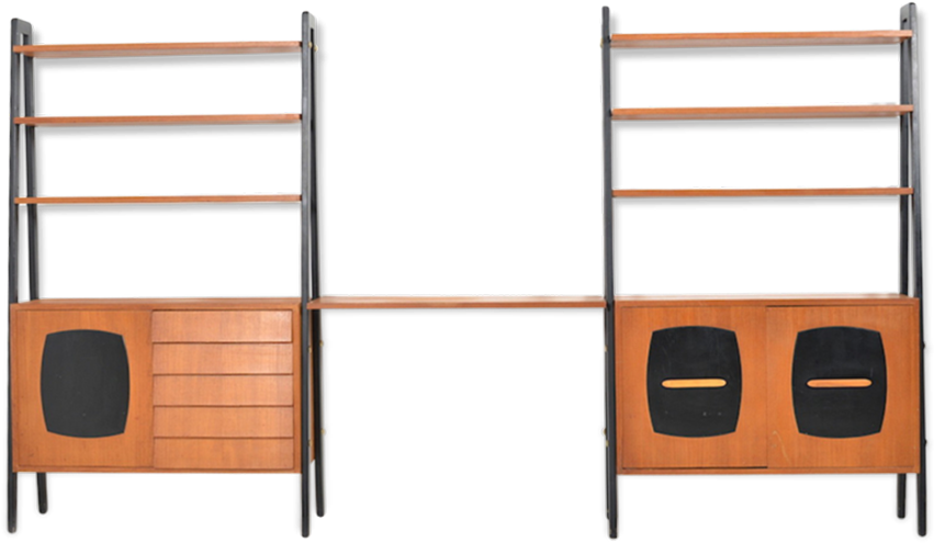 1950s Teak Bookcase, Gillis Lundgren For Ikea - Vintage Ikea Furniture For Sale (570x570), Png Download