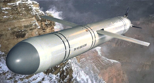 Russia's Novator 3m 54 Club Anti Ship Missile - Gray Wolf Cruise Missile (640x345), Png Download