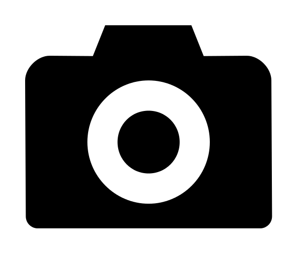 Firefox 60 Shows A Grey Image Background On A Black - Camera Emblem (600x600), Png Download
