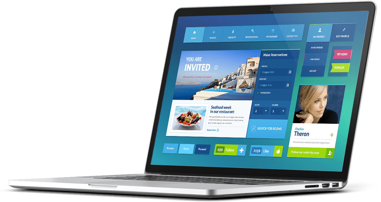 Unmatched Fine Dining Experience - Nice Laptop Png (1280x680), Png Download