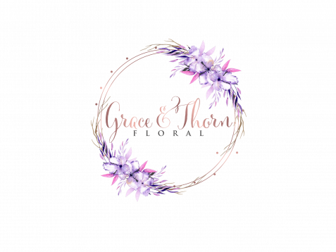 Grace & Thorn Floral - Grace & Thorn Floral (477x358), Png Download