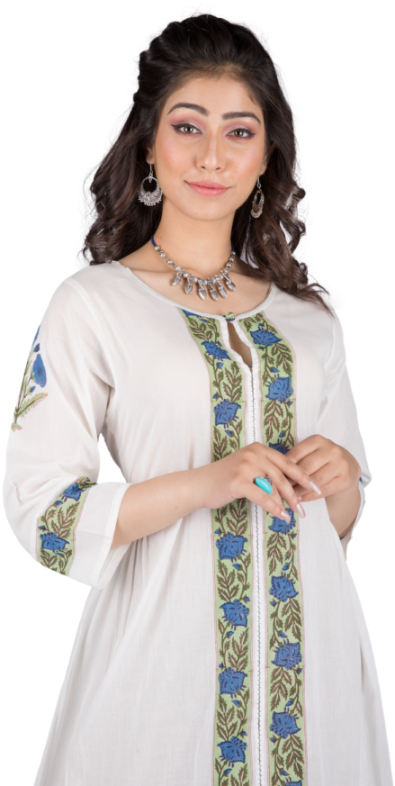 Sufi Kurti - Shahpura Collection (600x900), Png Download