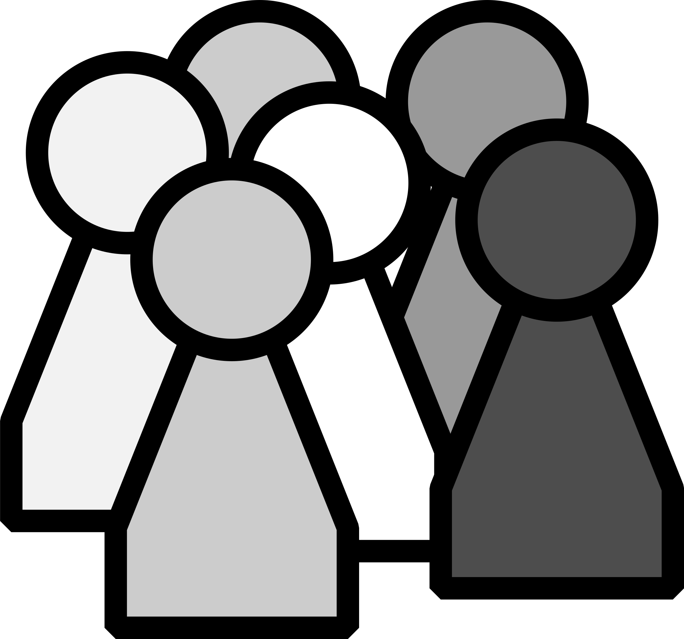 Big Image - Group Of People Clipart (2400x2240), Png Download