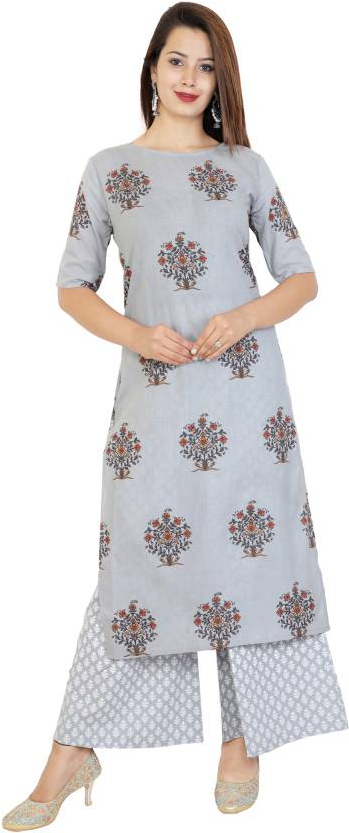 Stylum Casual Floral Print Women's Kurti - Kurti Top (832x832), Png Download
