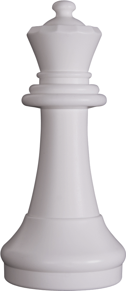 Queen Chess White Logo Png (1000x1000), Png Download