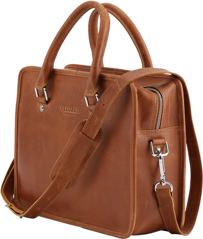 Leather Bag Png - Briefcase (600x600), Png Download