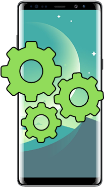 Samsung Galaxy Note 8 Repair Services - Smartphone (422x399), Png Download